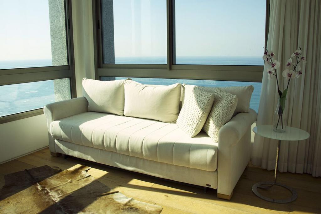 Sea Apartment Netanya Bagian luar foto